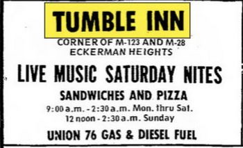 Tumble Inn (Tumble-Inn) - Jul 5 1973 Ad (newer photo)